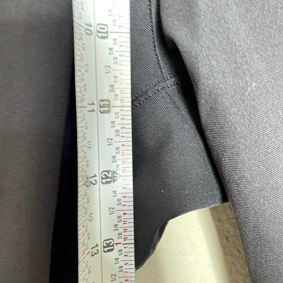 Luluemon 32 Mens Black Dark Wash Low Rise Flat Front Straight Leg Chino Pants - Picture 11 of 11